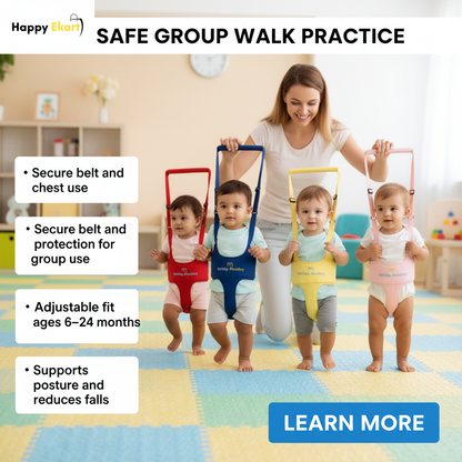 Baby Toddler Walking Assistant Learning To Walk Harness Walker