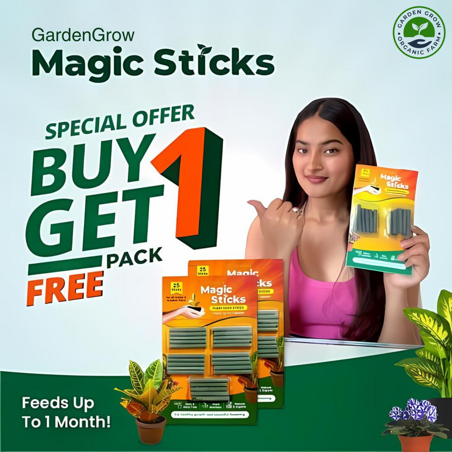 Magic Sticks - (Pack of 2 - 25 Sticks)