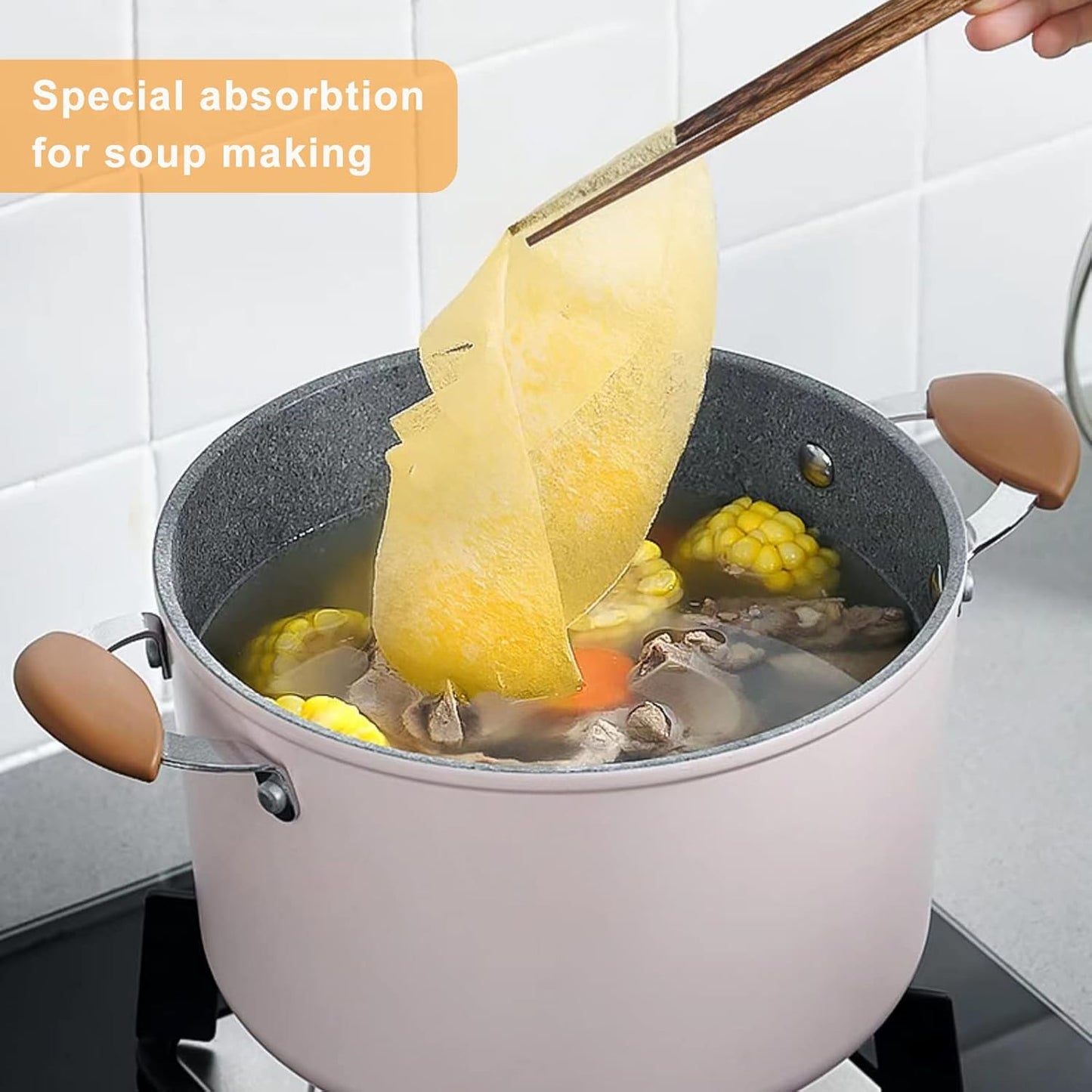 Oil Absorbing Paper (Pack of 50 Sheets)